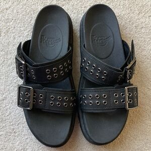 Dr. Martens Myles hardware slide sandals 9 US M 10 US L